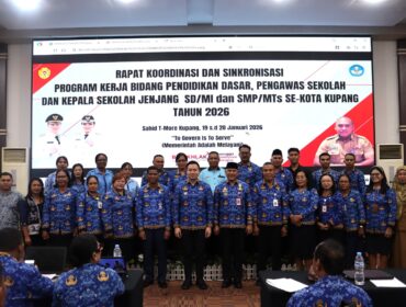 Rapat Koordinasi dan Sinkronisasi Program Kerja Pendidikan Dasar Tahun 2026. Foto: Istimewa 