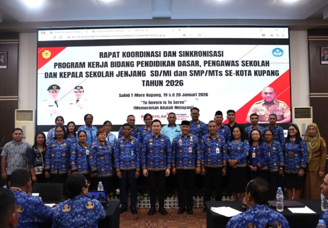 
					Rapat Koordinasi dan Sinkronisasi Program Kerja Pendidikan Dasar Tahun 2026. Foto: Istimewa 