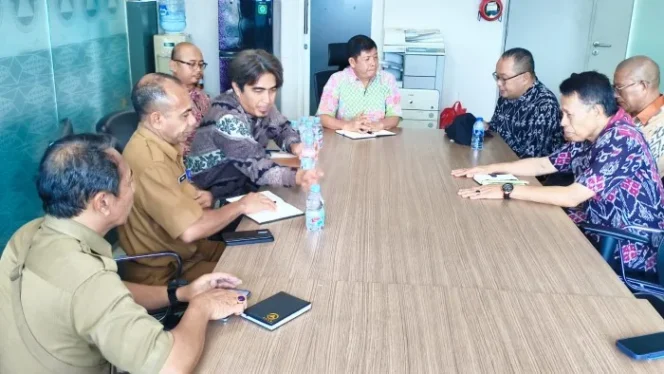 
					DPRD NTT saat Audiens dengan BNPB