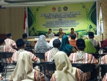 Pelepasan Kafilah NTT oleh Gubernur NTT untuk mengikuti kegiatan MTQ XXXI Tingkat Nasional di Semarang tanggal 11-20 September 2026.