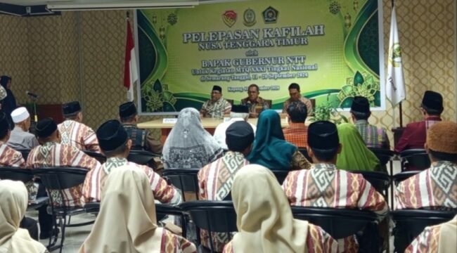 Pelepasan Kafilah NTT oleh Gubernur NTT untuk mengikuti kegiatan MTQ XXXI Tingkat Nasional di Semarang tanggal 11-20 September 2026.
