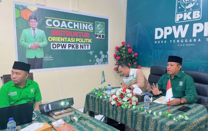 
					DPW PKB NTT Menggelar pembekalan instruktur Orientasi Politik (Orpol)